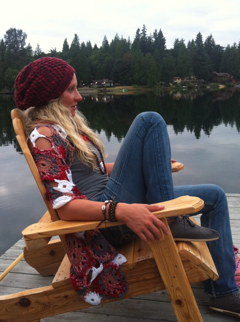 Urban Jungle Slouch Hat & Circular Motif Shawl