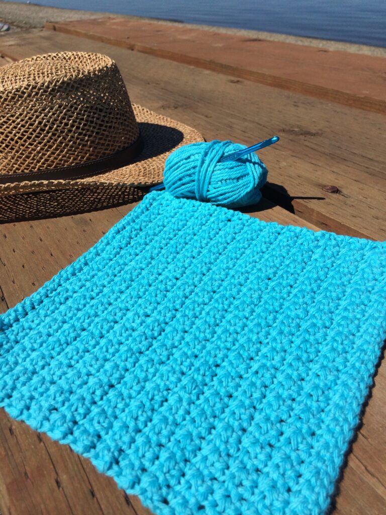 Simple Crocheted Dishcloth Pattern
