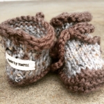 mbm knitted booties