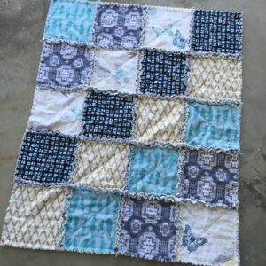 Baby Boy Rag Quilt