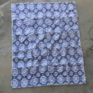 Baby Boy Rag Quilt Reverse