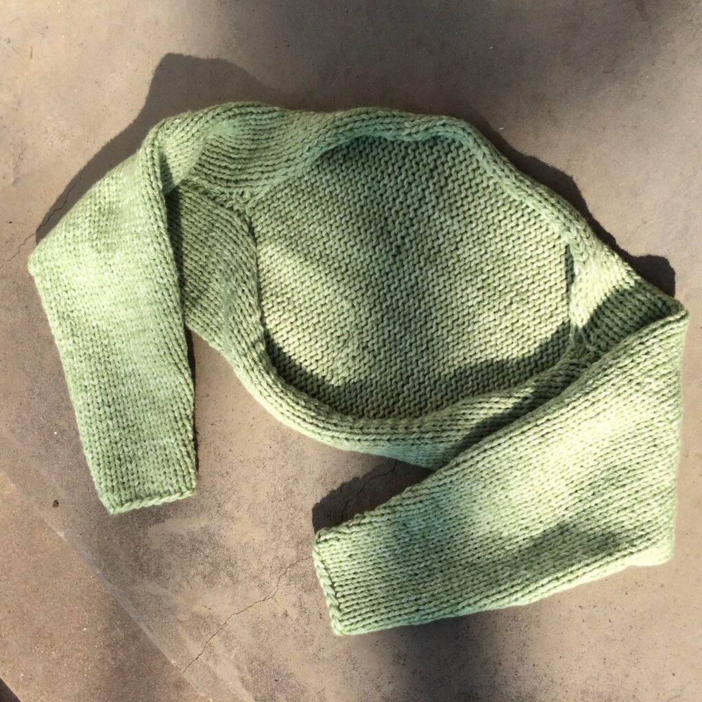 Knitted Shrug made by marni