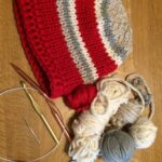 Leftover chunky yarn