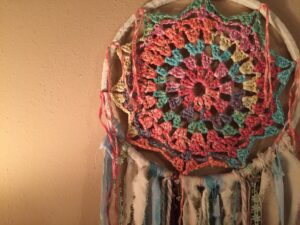 crochet dreamcatcher