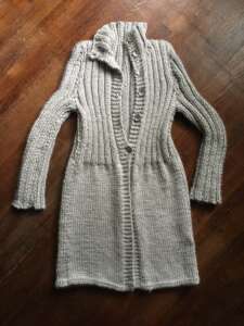 Great Lengths Coat Knitting Pattern