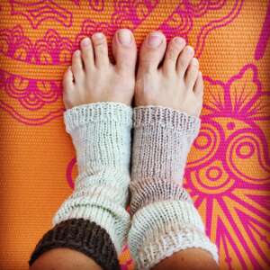 Toes exposed