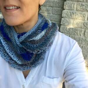 IMAGINE COWL Free Knitting Pattern