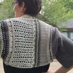 Crocheted Monsoon Shrug