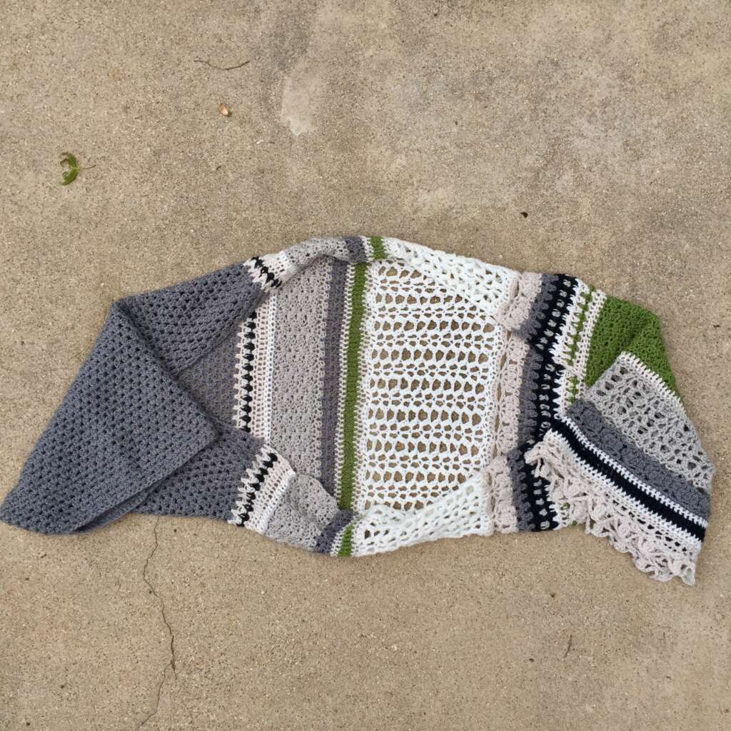 Crocheted Monsoon Shrug