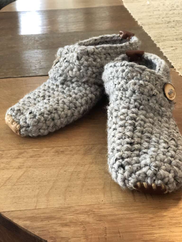 Crocheted Slippers
