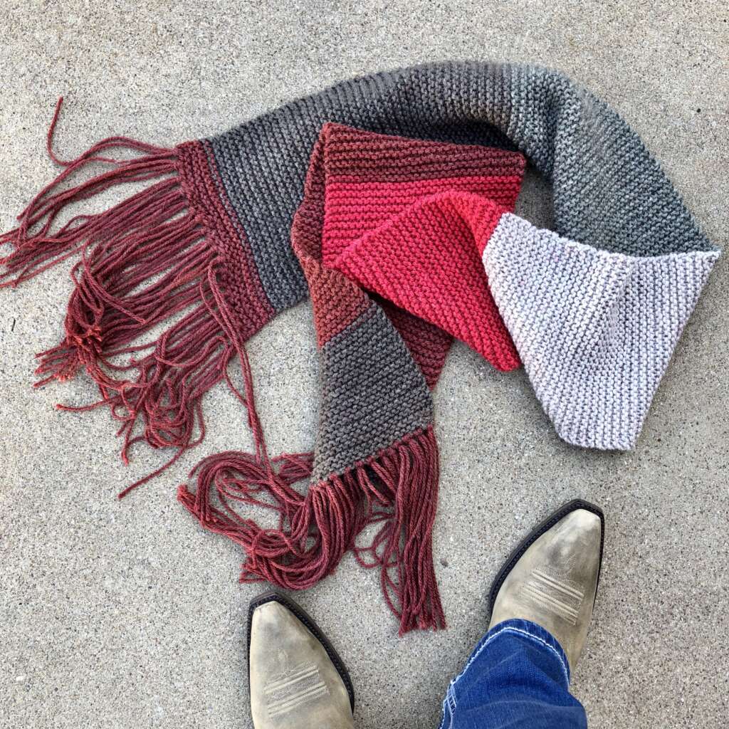 free pattern for a knit scarf