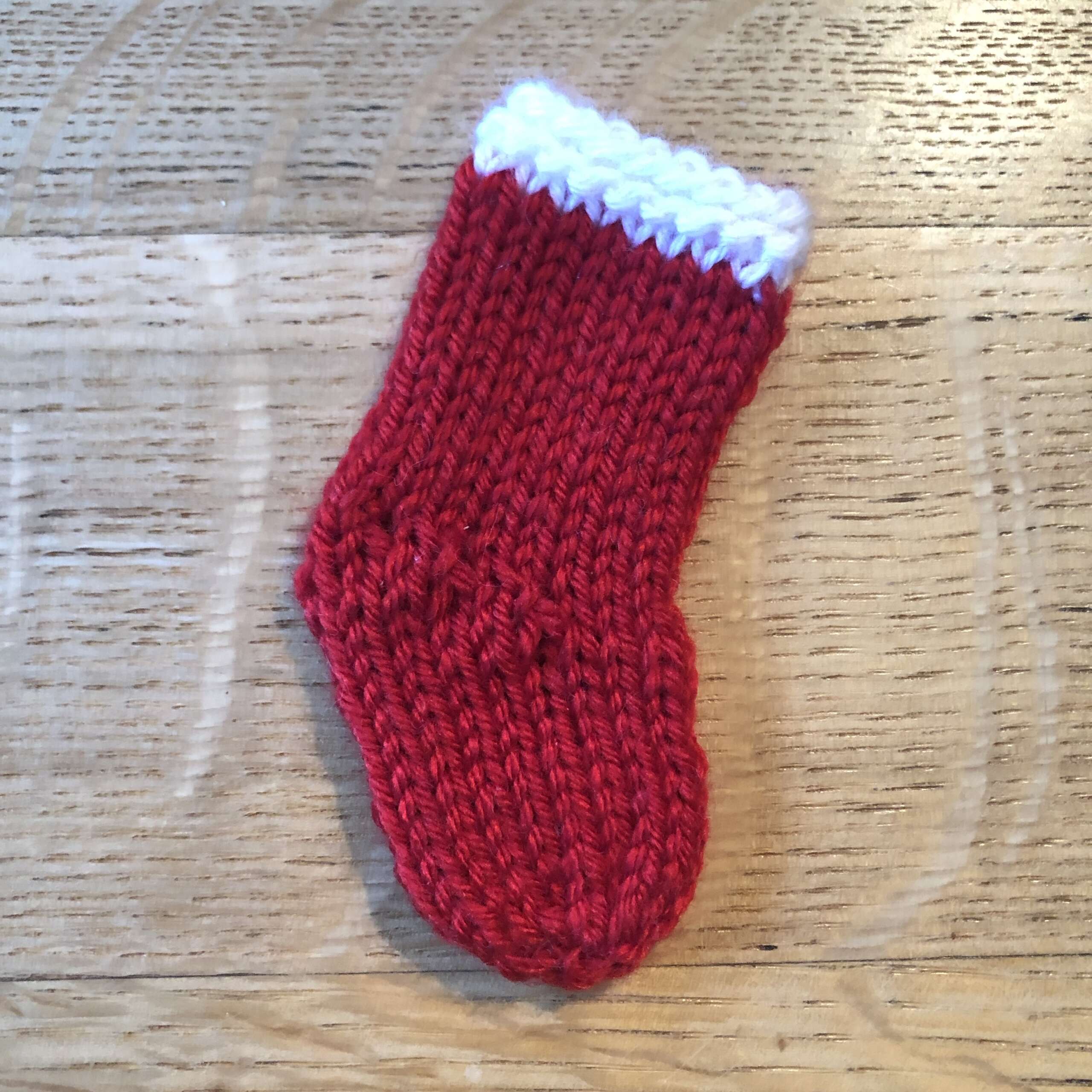 Knit a little Christmas Stocking