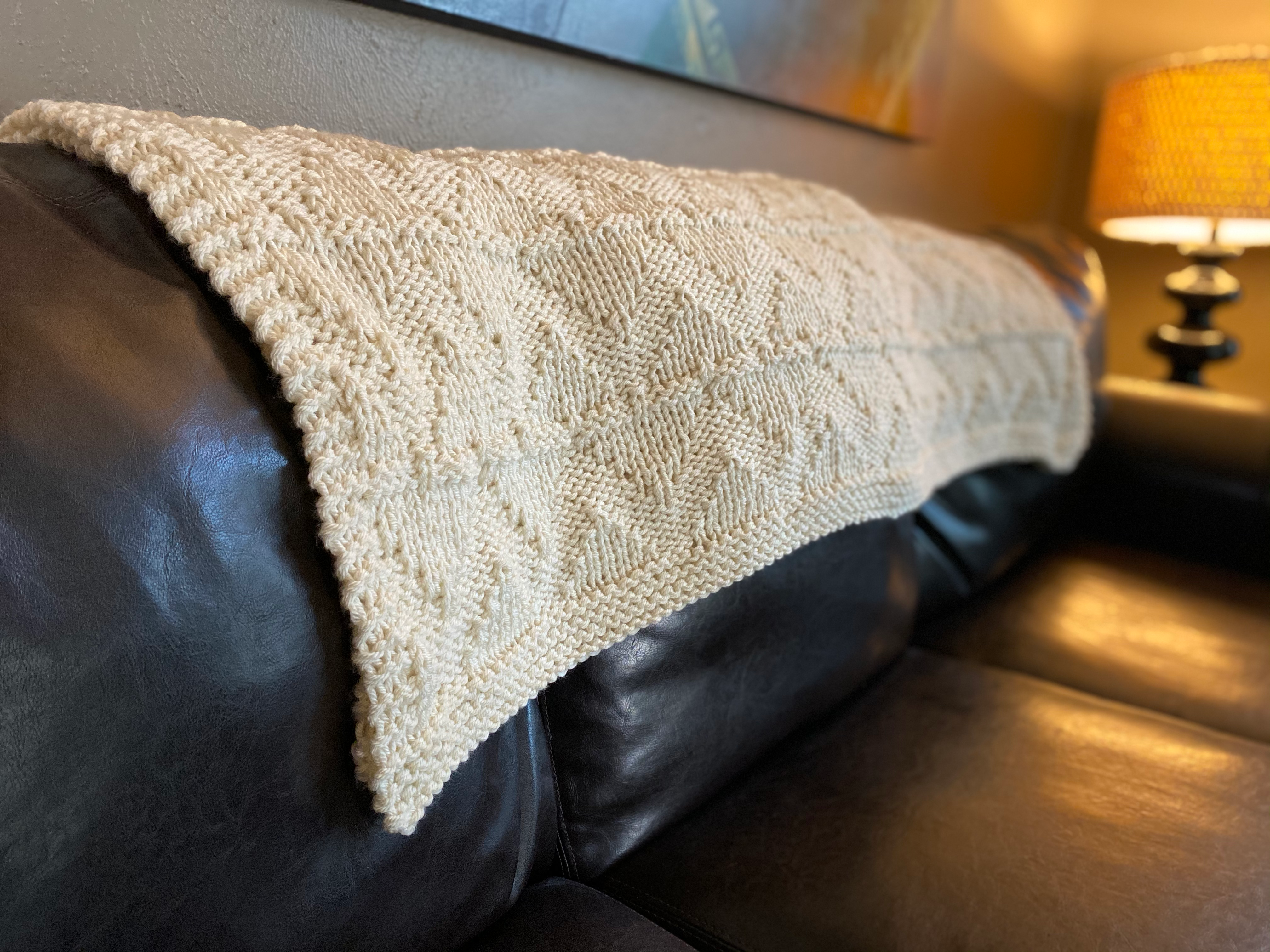 Uptown Throw on Sofa
