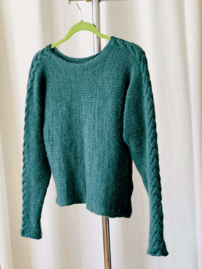 Feeling Lucky Pulli Made by Marni The Yarny Way