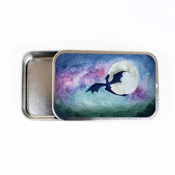 Dragon Moon Sliding Tin by Twice Sheared Sheep