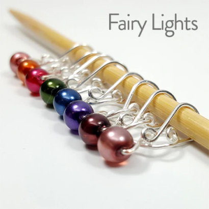 Fairy Lights Melody Ring Removable Stitch Markers