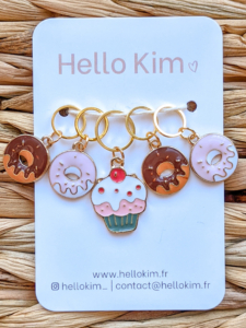 Hello Kim Donut Stitch markers