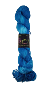 Sassy Black Yarns Blueberry Blue DK