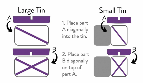 Storage Tin Dividers - Image 2