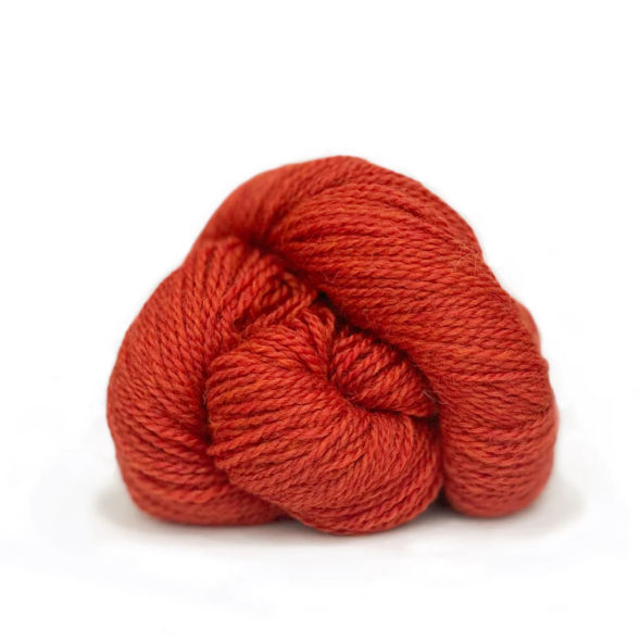 Kelbourne Woolens Camper Yarn in Burnt Orange Heather