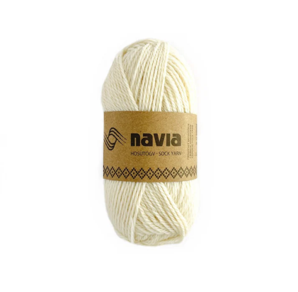 Kelbourne Woolens Navia Sock Yarn in White