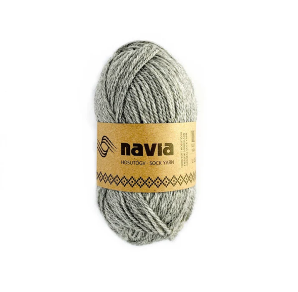 Kelbourne Woolens Navia Sock Yarn Light Grey