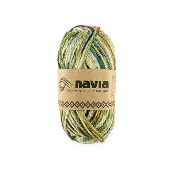 Kelbourne Woolens Navia Sock Yarn in Aurora Borealis