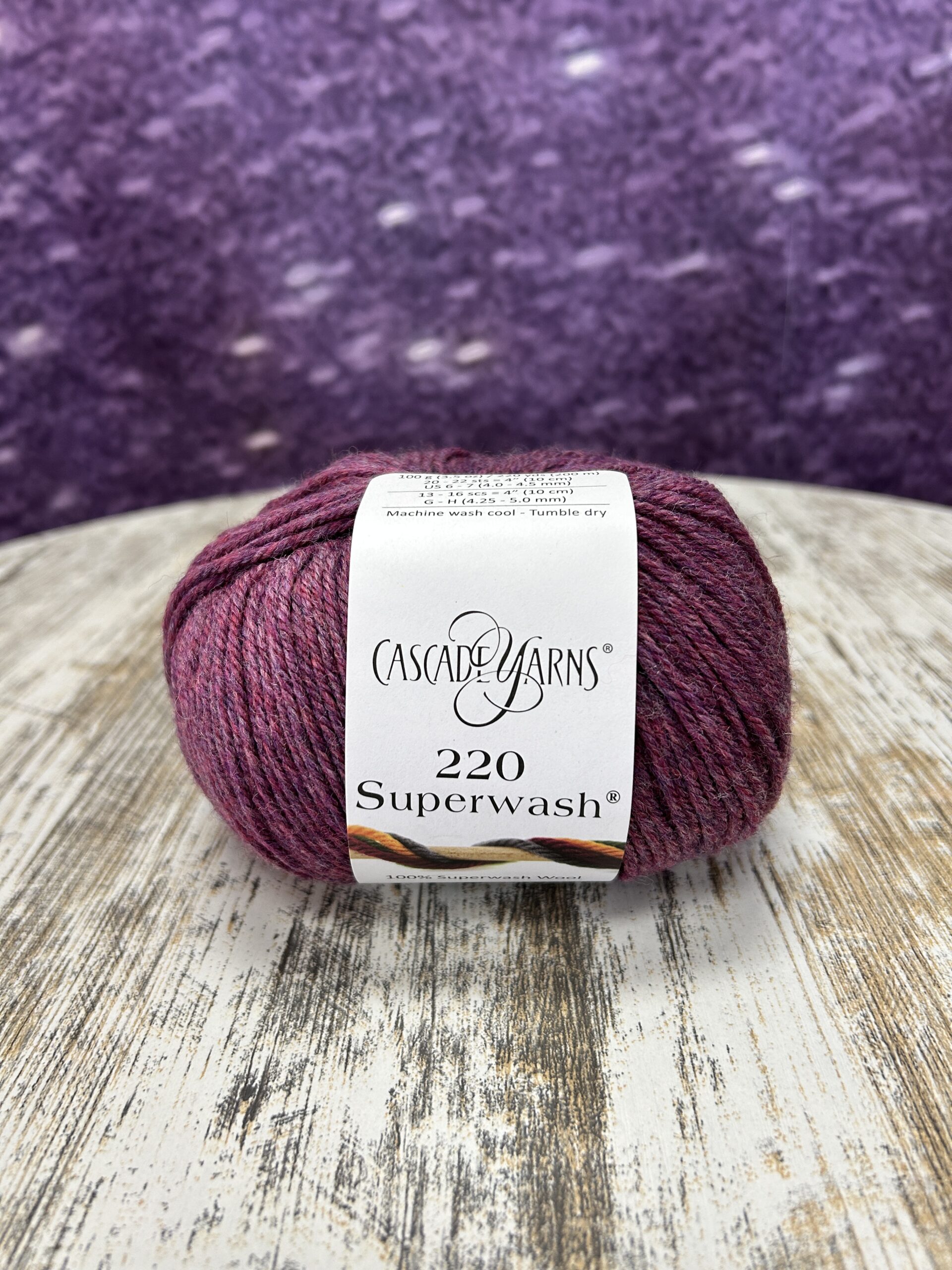 Cascade 220 Superwash - Razzleberry Heather