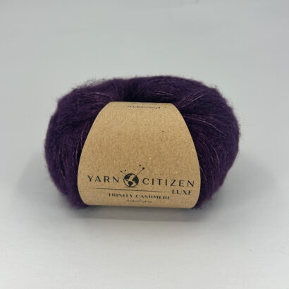 Trinity Cashmere Aubergine