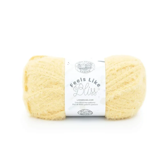 Lion Brand Feels Like Bliss Buttercup