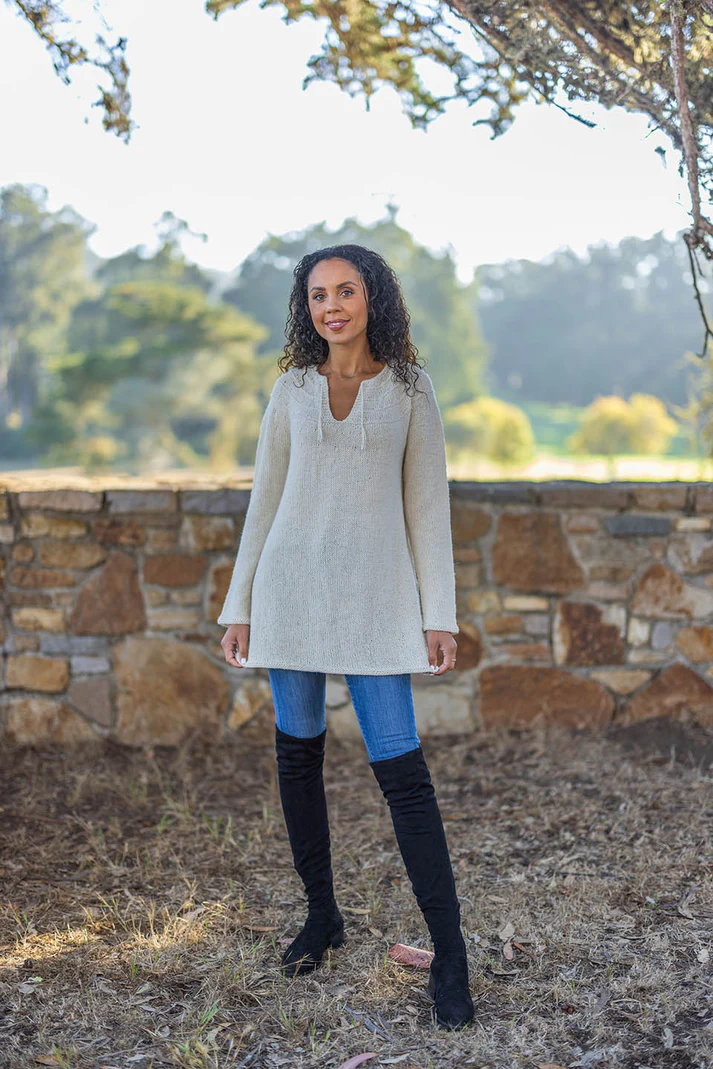 Raffia Pullover