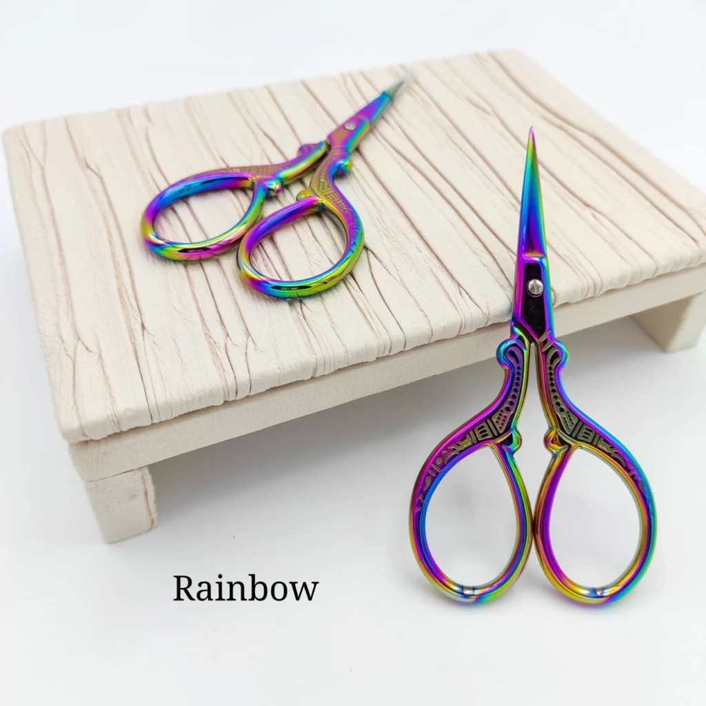 Classic Stainless Steel Scissors Rainbow