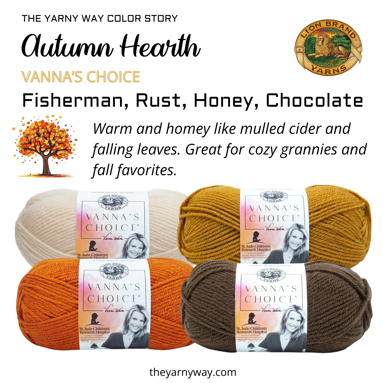 Autumn Hearth - Color Story with Vanna's Choice