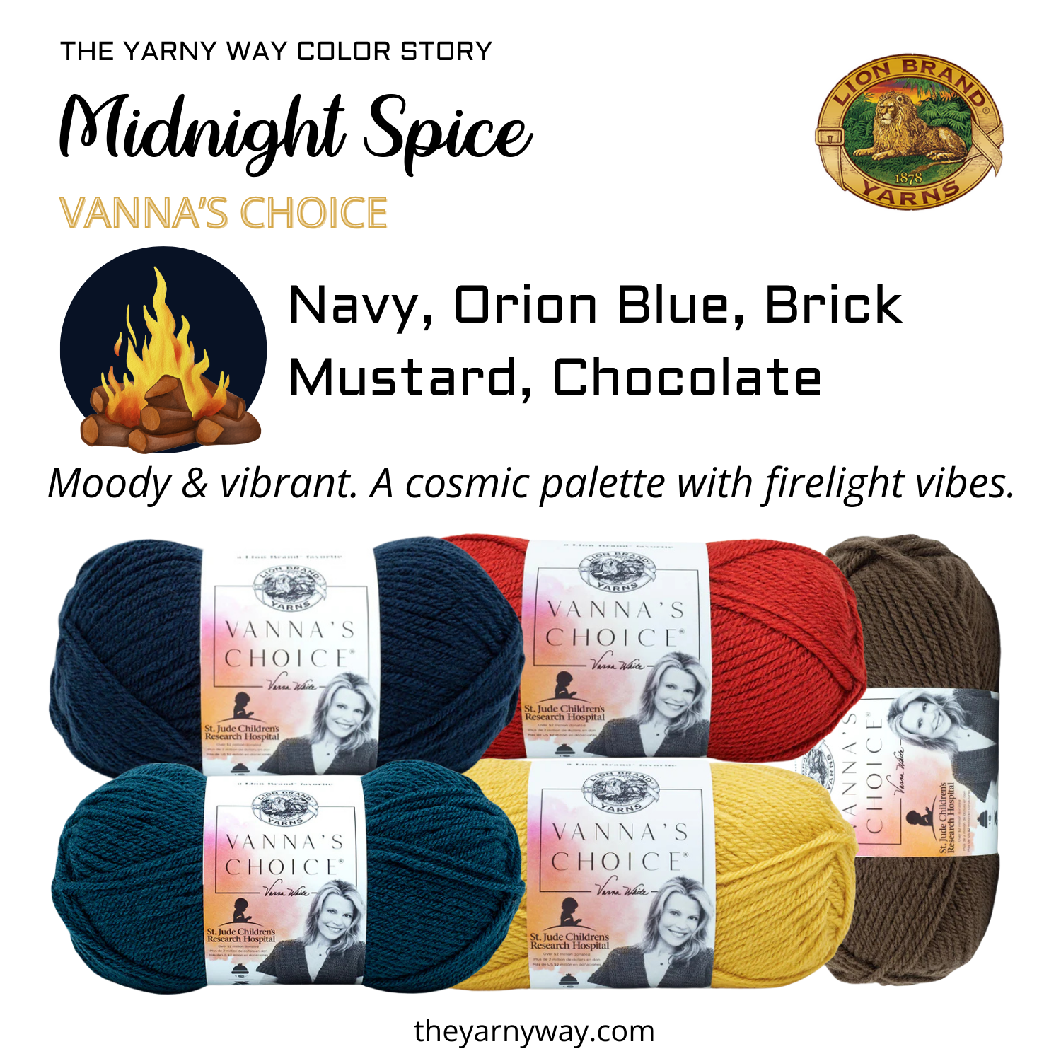 Midnight Spice - Color Story with Vanna's Choice