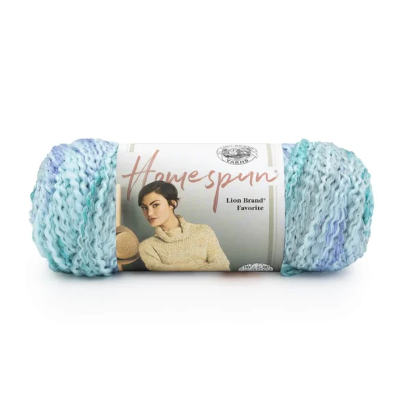 Lion Brand Homespun Yarn - Waterfall
