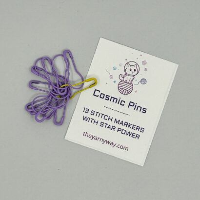 Cosmic Pin Stitchmarkers - Lavender