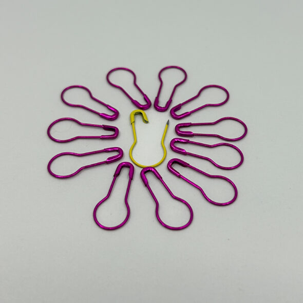 Cosmic Pin Stitchmarkers - Hot Pink
