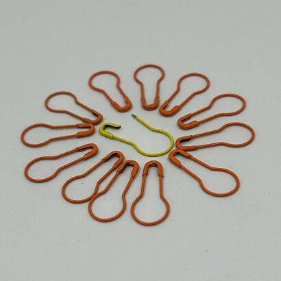 Cosmic Pin Stitchmarkers - Orange