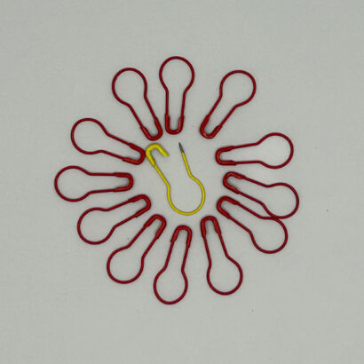 Cosmic Pins– Safety Bulb Pins Stitch Markers - Red