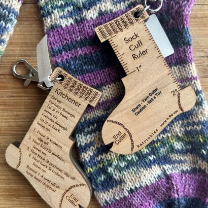 Katrinkles Sock Knitting Tool and Yarn Cutter