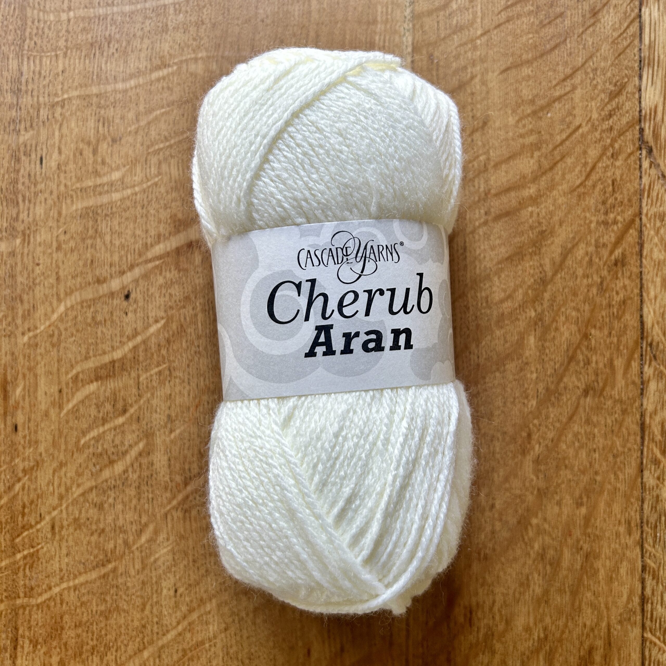 Cascade Yarns Cherub Aran in Ecru