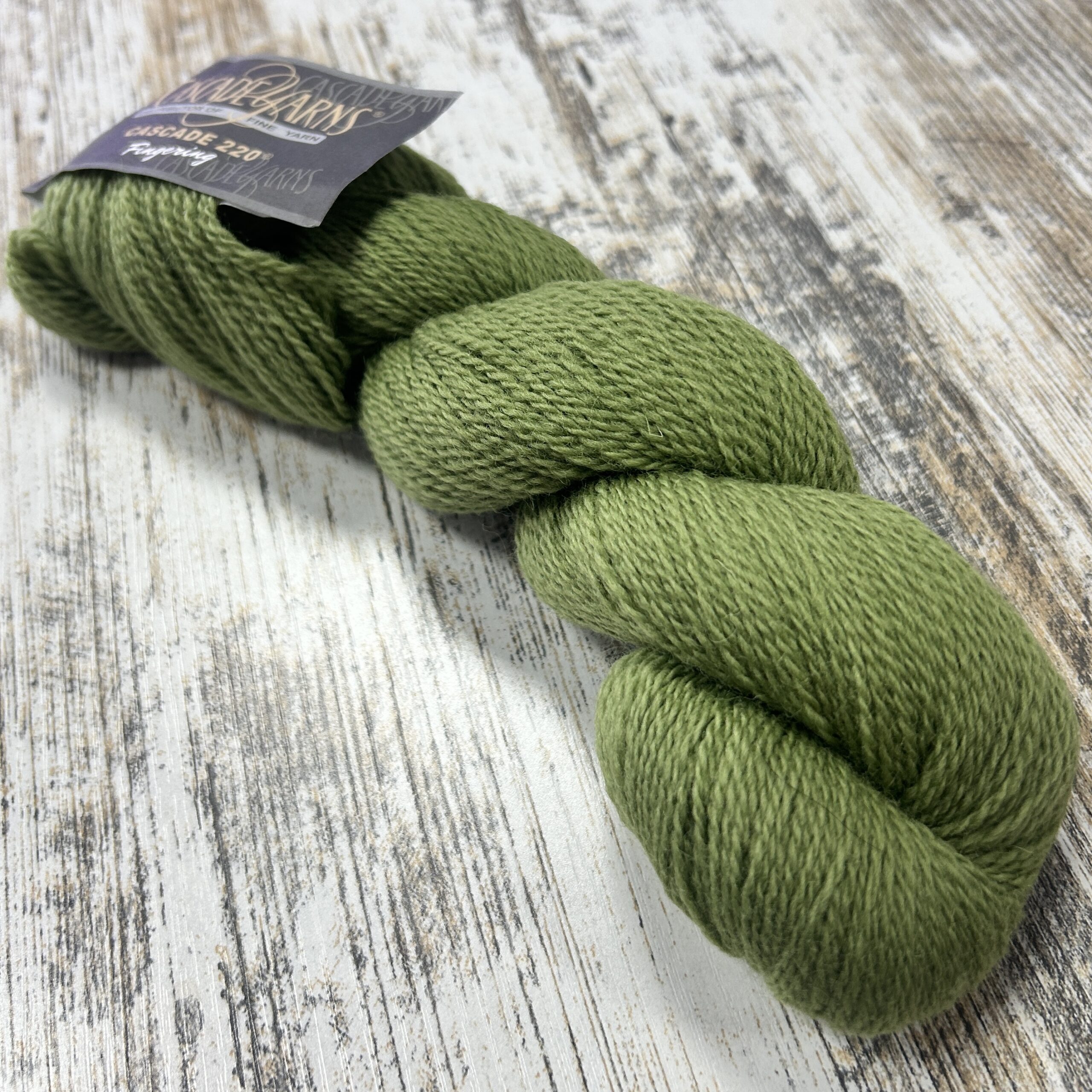 Cascade Yarns 220 Fingering - Turtle Green