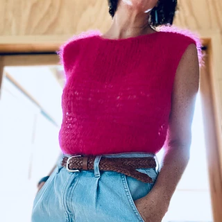 Simple Mohair Vest
