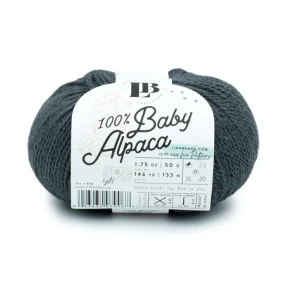 LB Collection Baby Alpaca - Charcoal