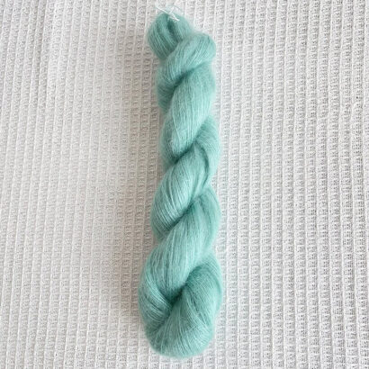 50g skein of Silky Mohair in Bright Verdigris