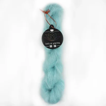 Silky Mohair in Positano Blue