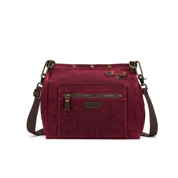 dellaQ Makers Canvas Rucksack - Red