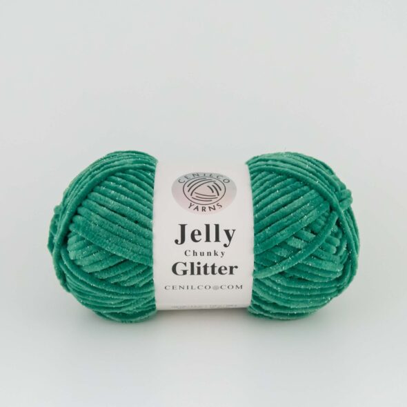 Cenilco Jelly Chunky Glitter - Green