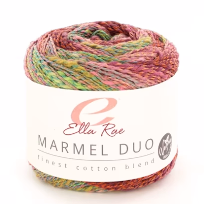 Ella Rae Marmel Duo marled yarn made in Italy