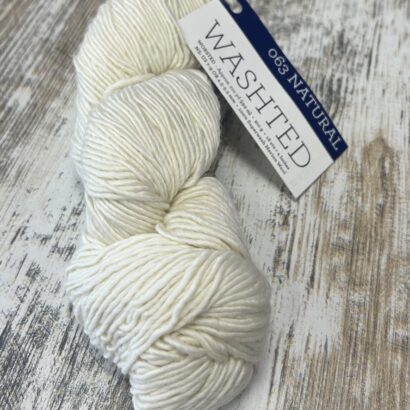 Malabrigo Washted Superwash Worsted Yarn - Natural